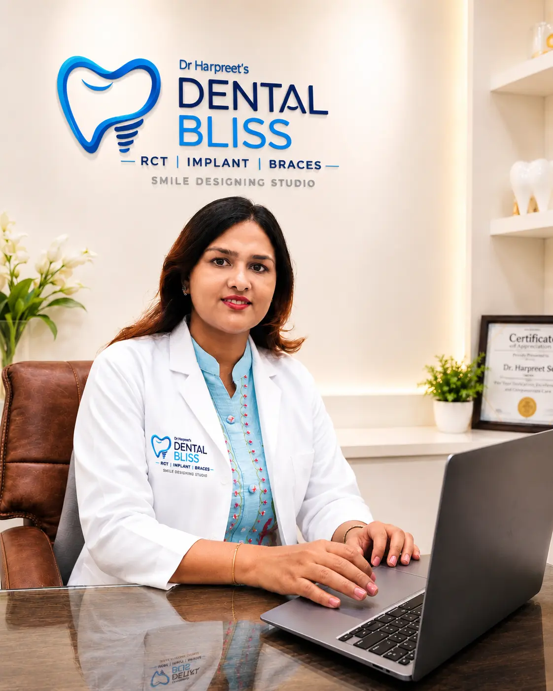 Dr Harpreet Kaur Dentist at Dental Bliss Mohali Chandigarh